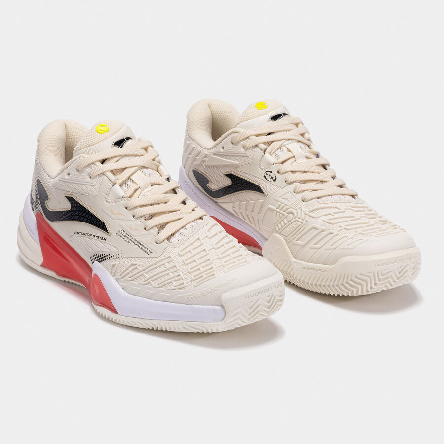 Roland v25 // Herren // Beige-Rot